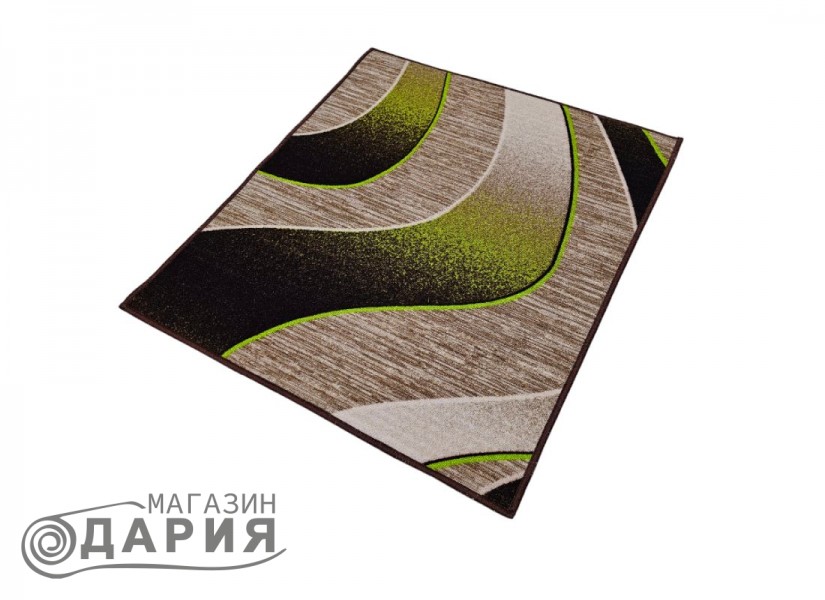 Мокетен килим ERIKA 8012 beige/green p